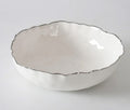 Pampa Bay large silver rimmed bowl