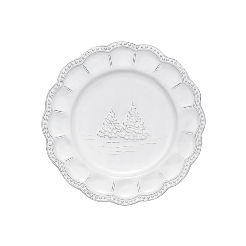 Arte Italica Bella Natale Salad/Dessert Plate