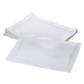 White Hemstitched Placemats