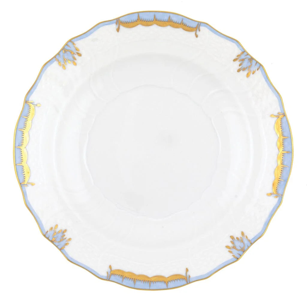 Herend Princess Victoria Light Blue Salad Plate