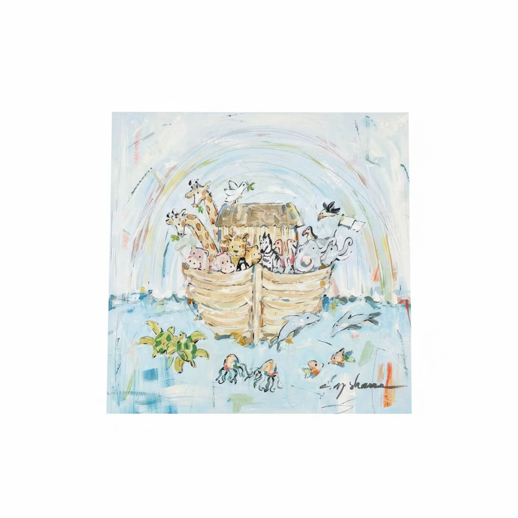 Noah's Ark Print