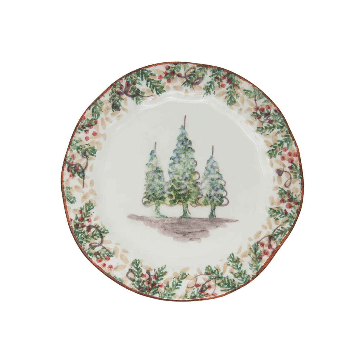 Arte Italica Natale Dinner Plate
