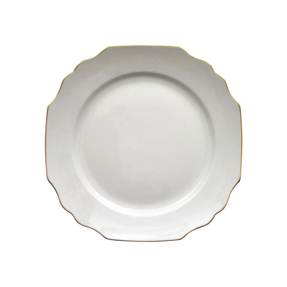 Pickard Ultra White Georgian Dinner Plate