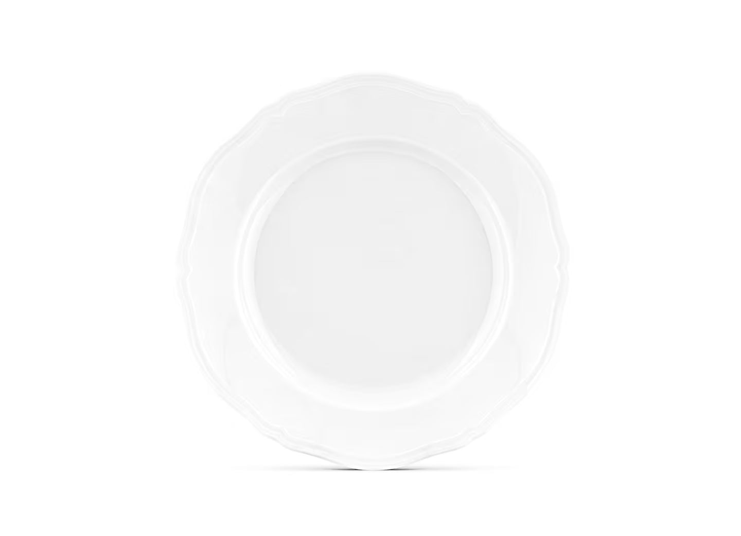 Ginori Antico Doccia Flat Plate in White