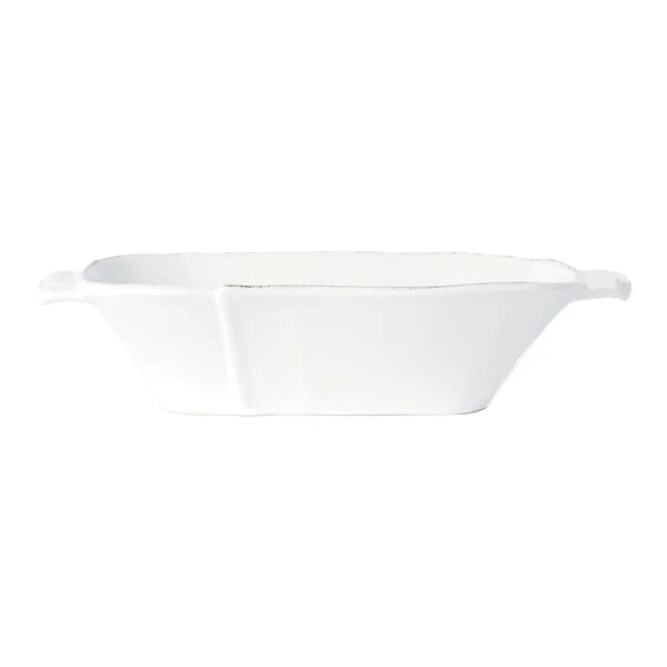 Lastra White Medium Oblong Au Gratin