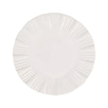Bari White European Dinner Plate