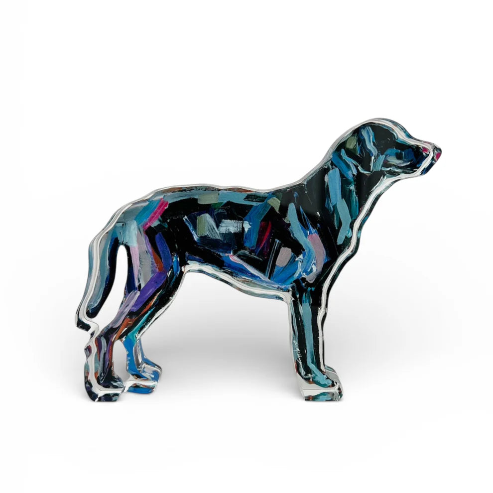 Acrylic Black lab