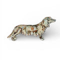 Acrylic Blonde Dachshund