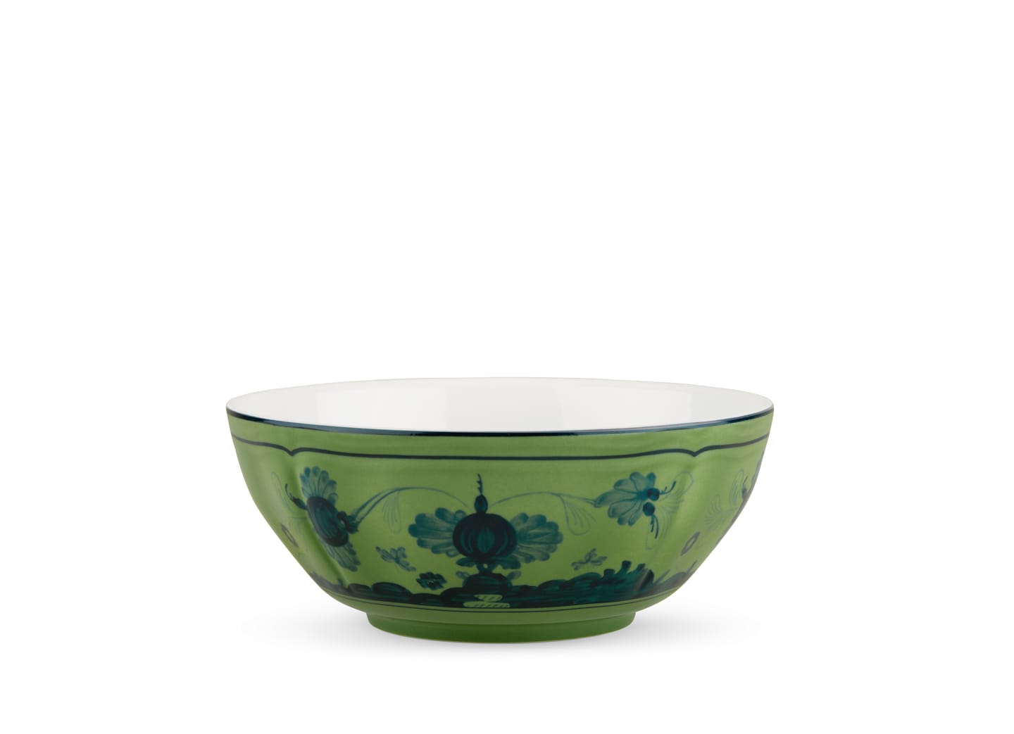 Ginori Oriente Italiano Bowl in Malachite