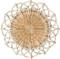 Provence Rattan Whitewash Placemat