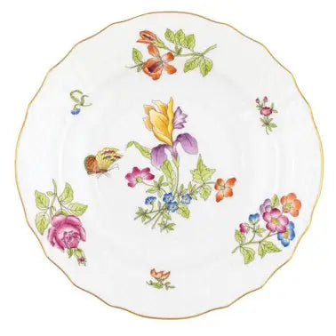 Herend Antique Iris Salad Plate