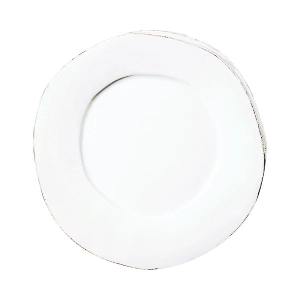 Vietri Lastra White Euro Dinner