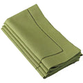 Green Hemstitch Napkins