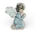 Acrylic Brunette baby praying -girl