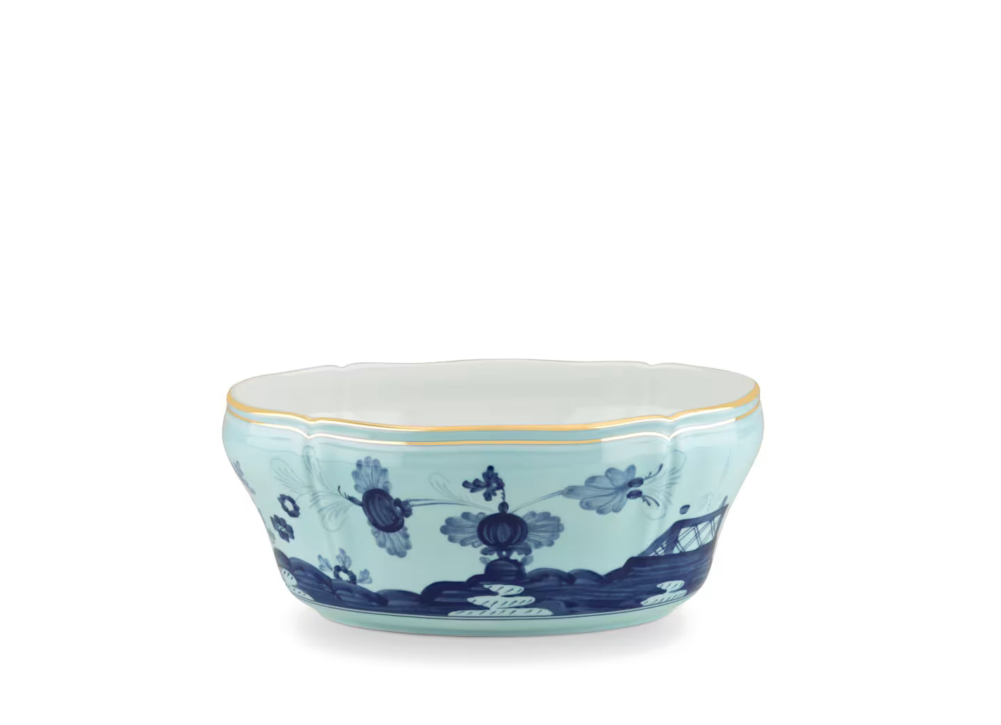 Ginori Oriente Italiano Salad Bowl in Iris