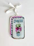 Acrylic mahjong joker ornament