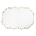 Golden Edge Embroidered Placemats