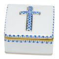 Herend Prayer Box in Blue