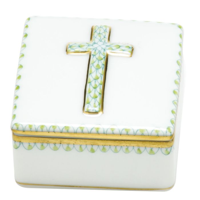 Herend Prayer Box in keylime