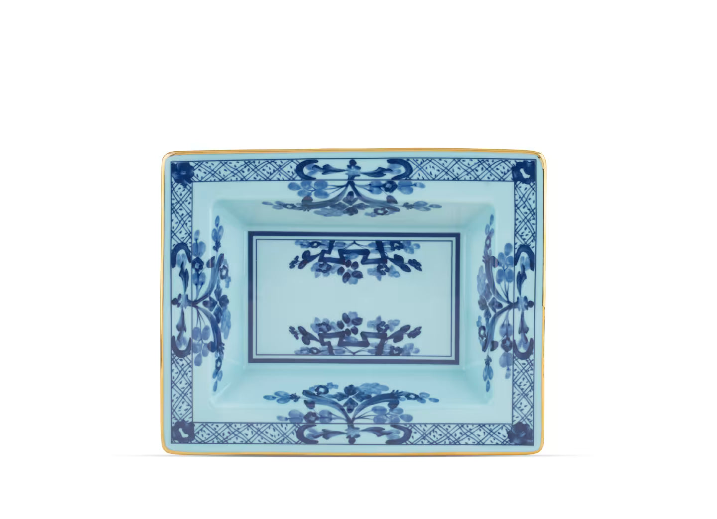 Ginori Oriente Italiano Small Change Tray in Iris