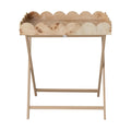 Burlwood Folding tray table