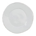 Vietri Lastra White American Dinner Plate