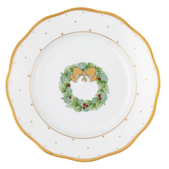 Herend Wreath Dessert Plate